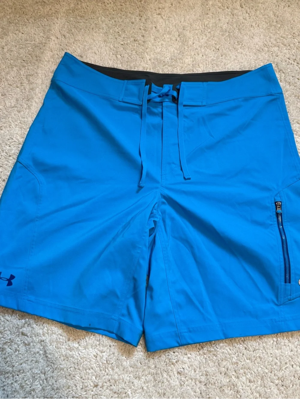 Under Armour Men's Bright Blue Swim Board Shorts